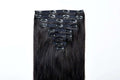 #1B Off-Black Classic Clip In Hair Extensions 9pcs