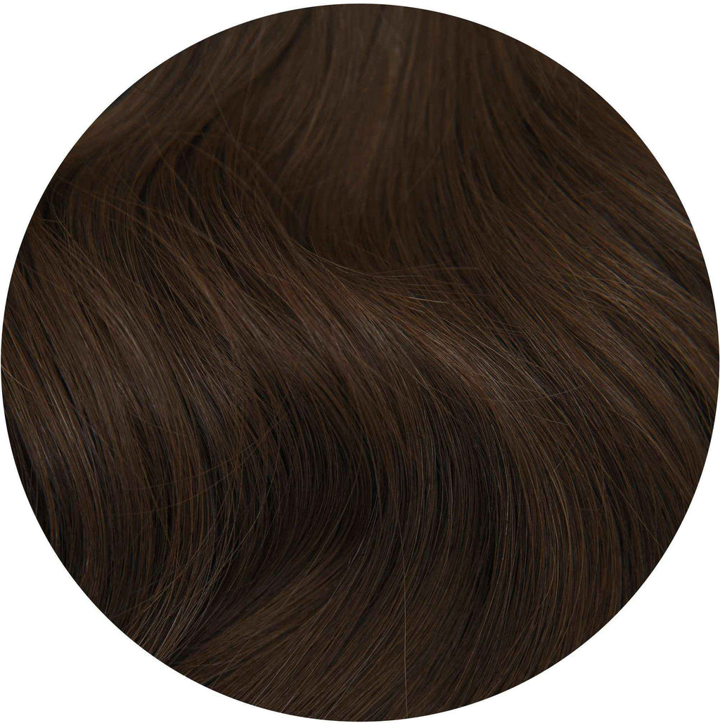 #2 Dark Brown Classic Clip In Hair Extensions 9pcs