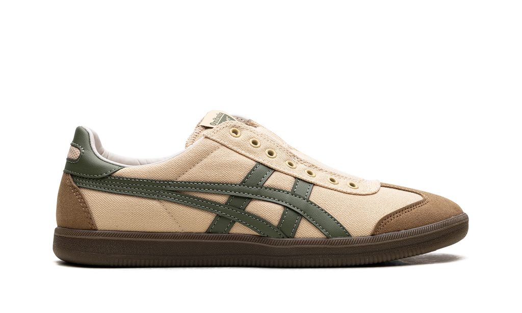 Tiger Tokuten Slip-On "Beige Brown Green" 1183C129 250