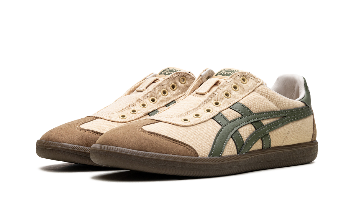 Tiger Tokuten Slip-On "Beige Brown Green" 1183C129 250