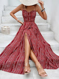 Bohemian Summer Slimming Slip Dress