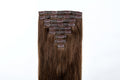#4 Chocolate Brown Classic Clip In Hair Extensions 9pcs