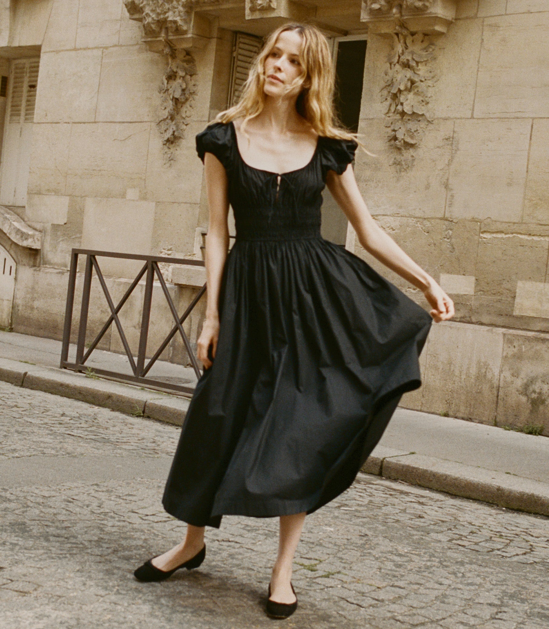 Quinn Dress in Black