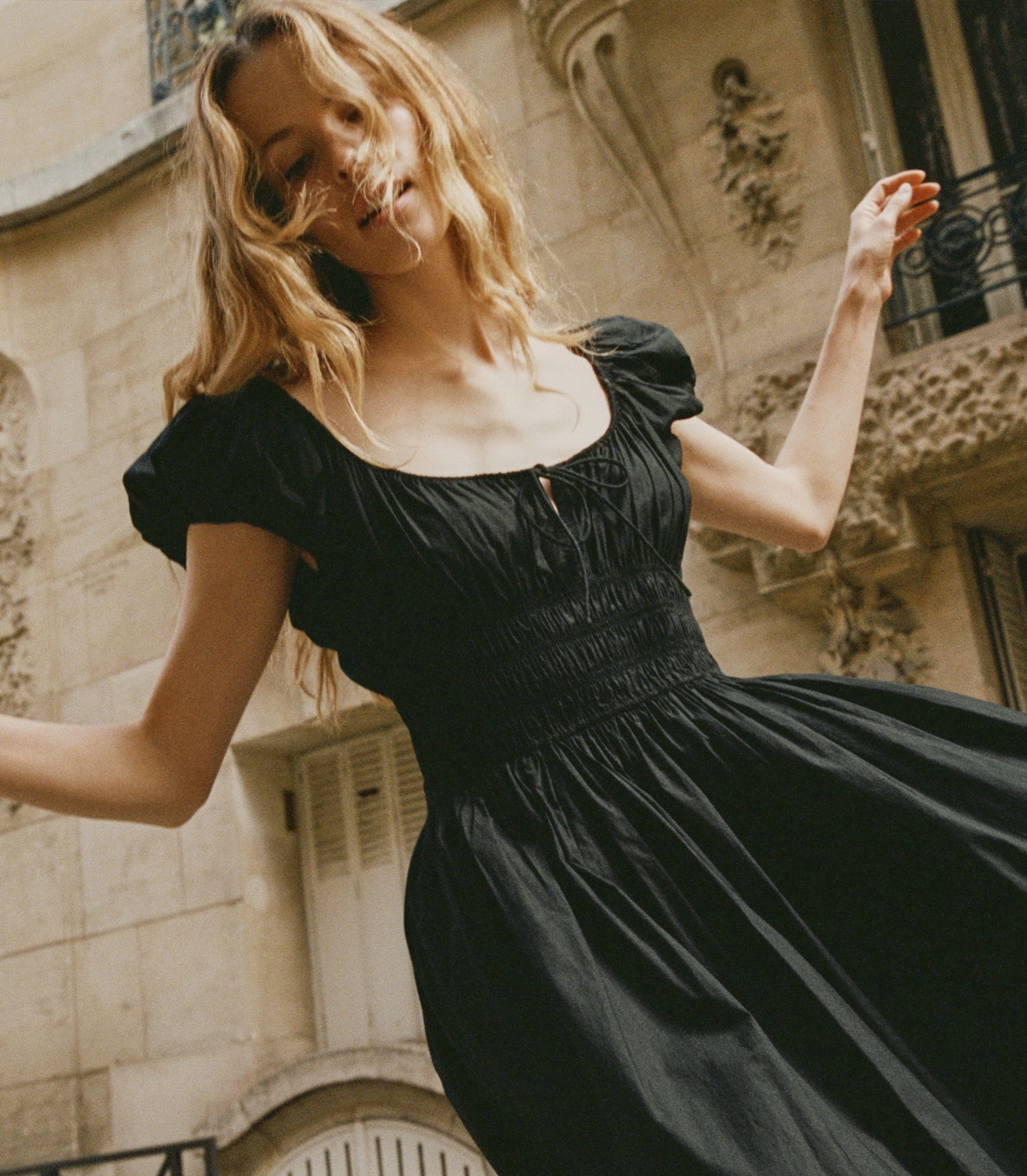 Quinn Dress in Black