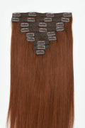 #33 Auburn Classic Clip In Hair Extensions 9pcs