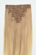 #Sandy Blonde Balayage Classic Clip In Hair Extensions 9pcs