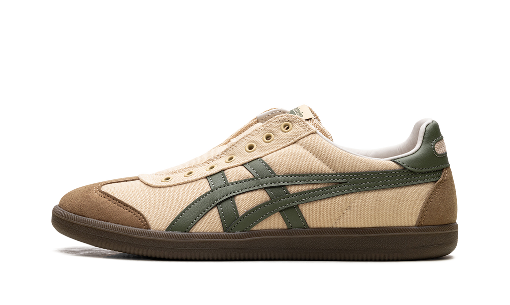 Tiger Tokuten Slip-On "Beige Brown Green" 1183C129 250